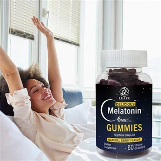 Bonjan melatonin dòmi èd gummies